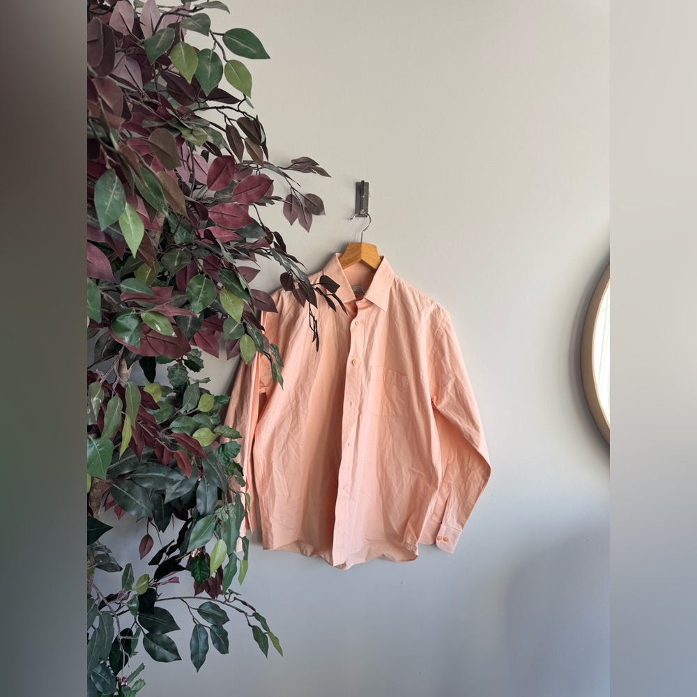 Givenchy Men's Light Peach Casual Shirt